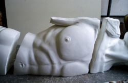 David - Polistirolo resinato - Misura cm h. 105x800x50