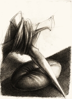 Fantasia - china su carta cm21x30 - 2001
